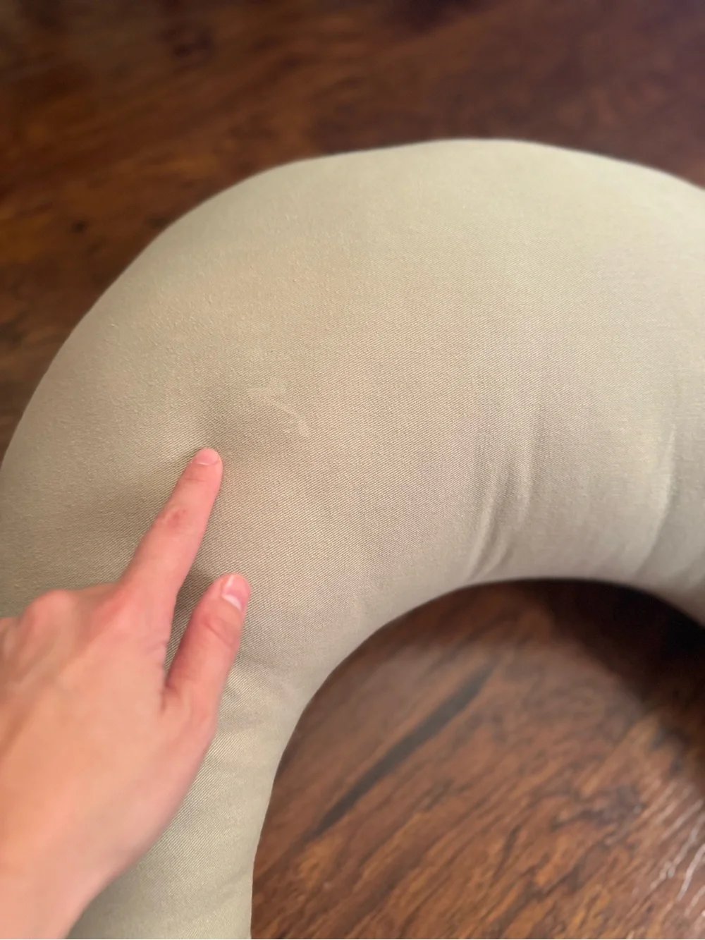 Snuggle me organic Infant Lounger and Crescent Nursing Pillow